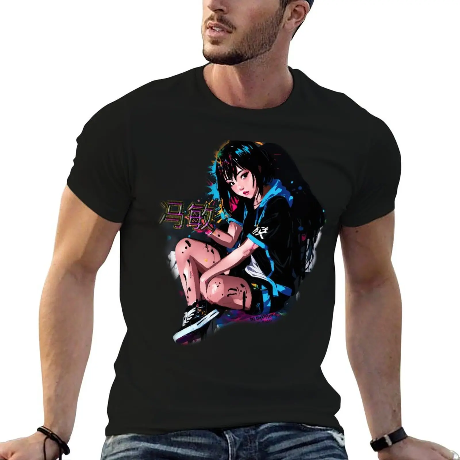 t graffiti designer cotton prints T-Shirt t shirt t shirts shirts 100% Min Feng man style with
t graffiti designer cotton prints T-Shirt t shirt t shirts shirts 100% Min Feng man style with