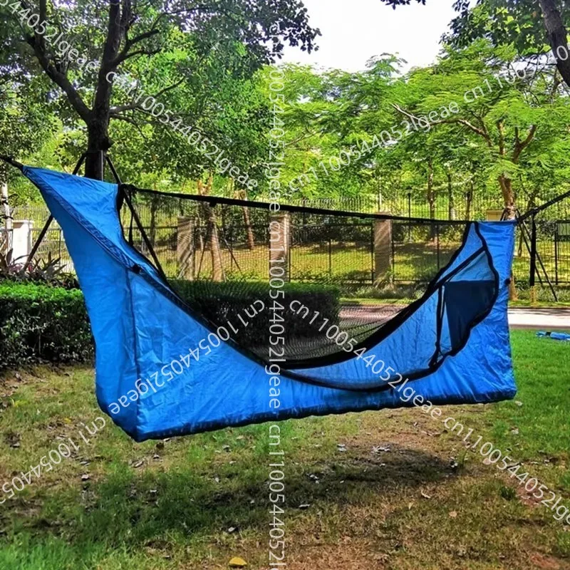 Outdoor Mosquito Net Hammock Tent Canopy Inflatable Pad Breathable Sunshade Sunscreen Life Waterproof and Anti-rollover
Outdoor Mosquito Net Hammock Tent Canopy Inflatable Pad Breathable Sunshade Sunscreen Life Waterproof and Anti-rollover