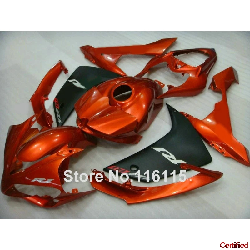 Injection Hot ABS Fairing Kit For YAMAHA YZF R1 2007 2008 Body Kits YZF-R1 07 08 Matte Black Copper Fairings Set OX18
Injection Hot ABS Fairing Kit For YAMAHA YZF R1 2007 2008 Body Kits YZF-R1 07 08 Matte Black Copper Fairings Set OX18