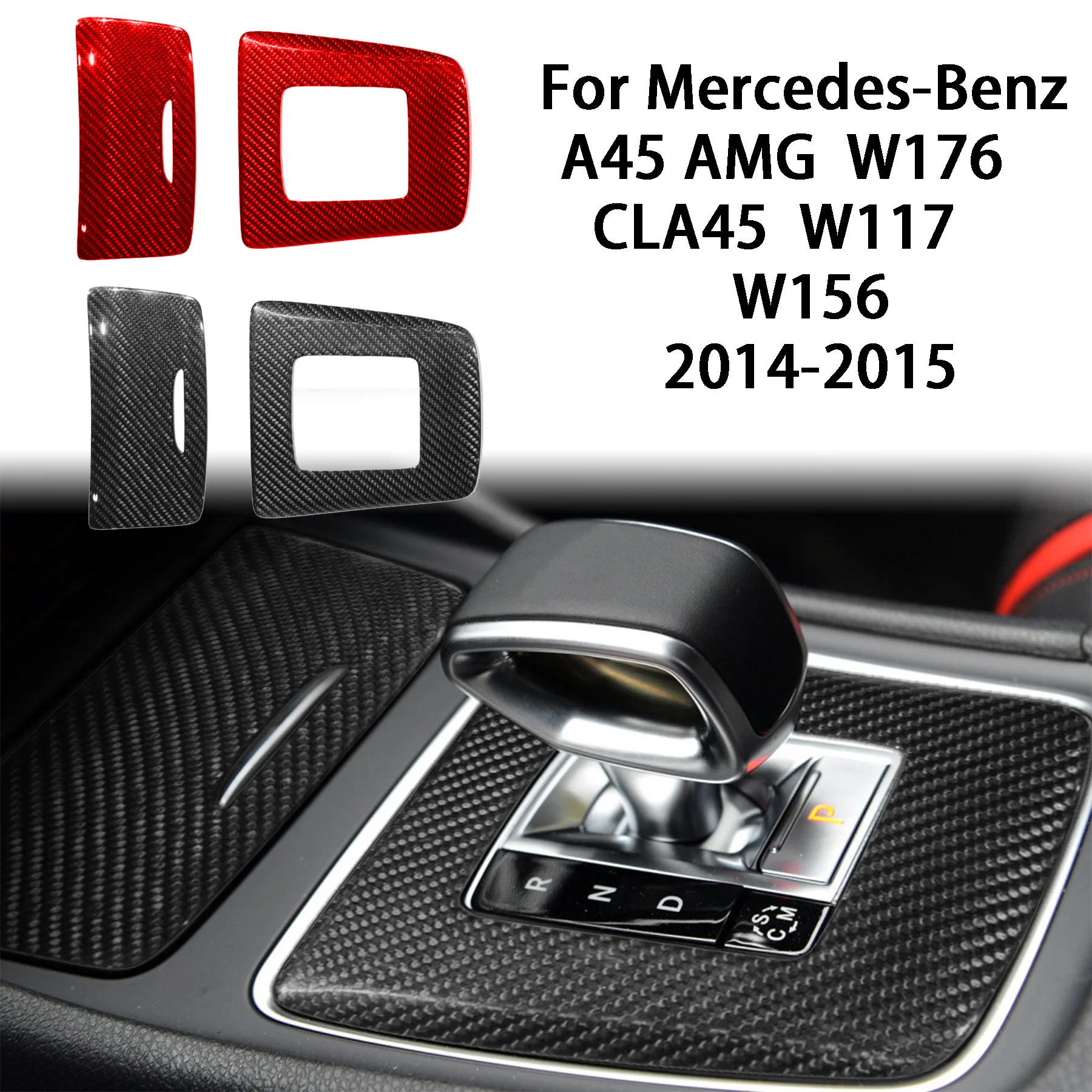 For Mercedes-Benz A45 AMG W176 CLA45 W117 W156 2014-2015 Real Carbon Fiber Central Control Gear Storage Box Accessories Decor
For Mercedes-Benz A45 AMG W176 CLA45 W117 W156 2014-2015 Real Carbon Fiber Central Control Gear Storage Box Accessories Decor