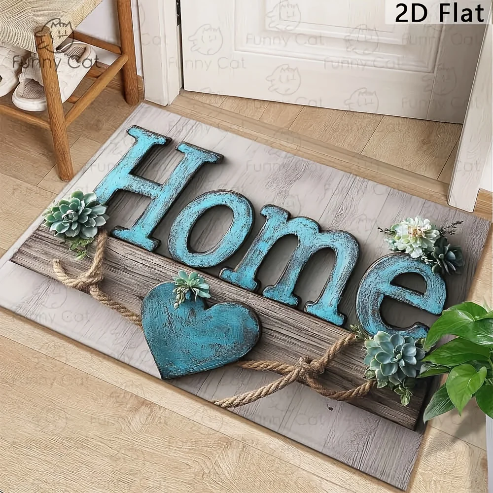 VIKAMAStylish Blue Home Theme Welcome Door Mat Outdoor Entryways Rug Bedroom Carpet Welcome Mat Bathroom Floor Mat Home Decor
VIKAMAStylish Blue Home Theme Welcome Door Mat Outdoor Entryways Rug Bedroom Carpet Welcome Mat Bathroom Floor Mat Home Decor