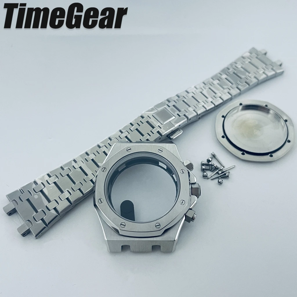 41mm VK63 Case AP Sapphire Crystal Watch Parts Fit VK63A VK64 Movement Modified Watch Parts for Watch Repair And Modification
41mm VK63 Case AP Sapphire Crystal Watch Parts Fit VK63A VK64 Movement Modified Watch Parts for Watch Repair And Modification
