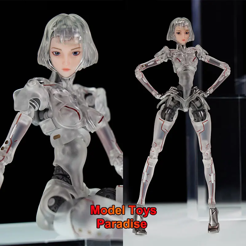Original 1/12 Scale Woman Soldier Transparent AI Super Movable Experimental Body 17CM Agent Action Figure Body
Original 1/12 Scale Woman Soldier Transparent AI Super Movable Experimental Body 17CM Agent Action Figure Body