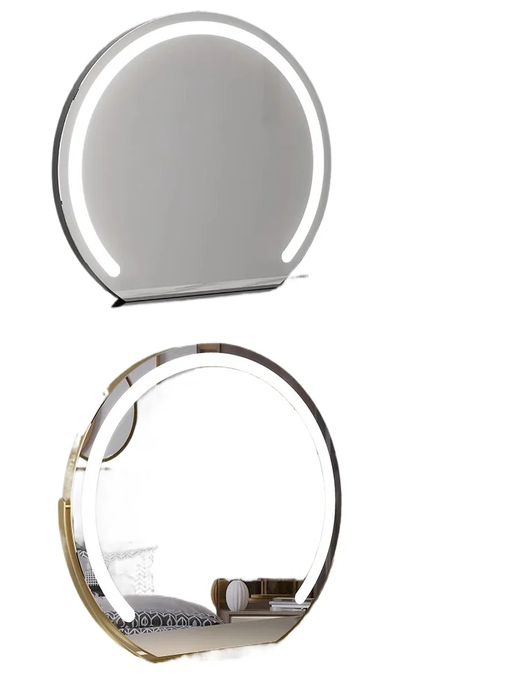 Master bedroom dresser high definition smart makeup mirror luxury led smart makeup bedroom mirror
Master bedroom dresser high definition smart makeup mirror luxury led smart makeup bedroom mirror