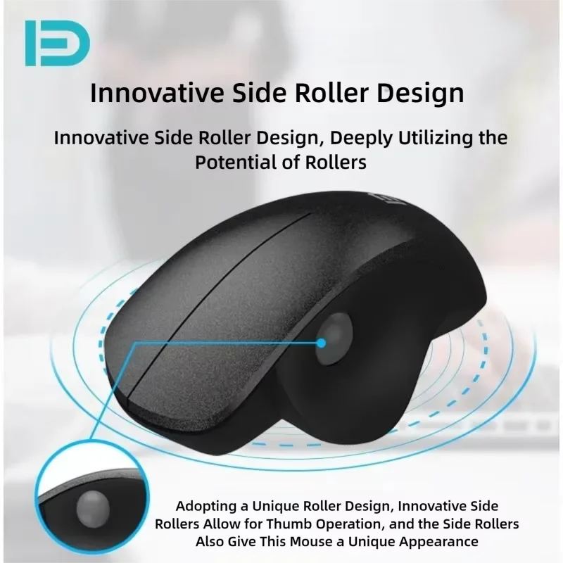New Side Scroll Wheel Wireless Mouse, 2.4G Plug and Play Long Battery Life Office Mouse for Laptop PC
New Side Scroll Wheel Wireless Mouse, 2.4G Plug and Play Long Battery Life Office Mouse for Laptop PC