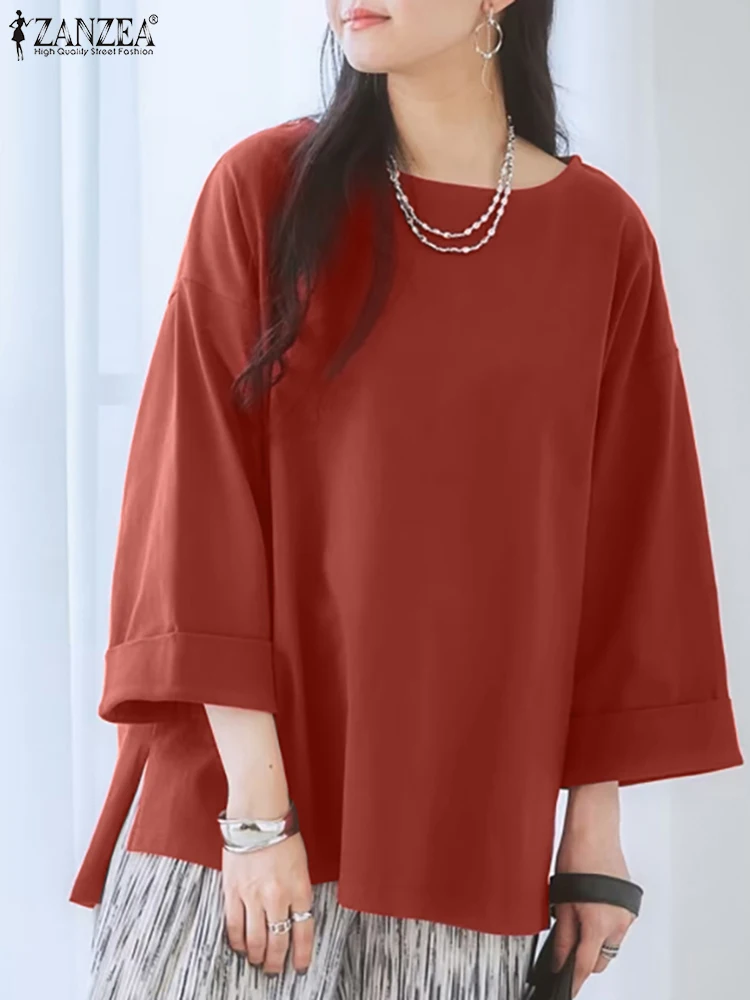 ZANZEA Fashion Woman Sweatshirts Spring Long Sleeve O-Neck Hoodies Casual Holiday Pullover Female Elegant Party Chemise Oversize
ZANZEA Fashion Woman Sweatshirts Spring Long Sleeve O-Neck Hoodies Casual Holiday Pullover Female Elegant Party Chemise Oversize