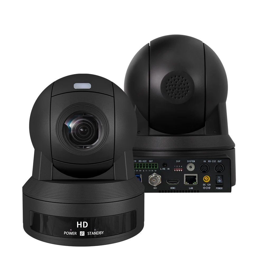 ZXY JJTS AI Auto Tracking PTZ Camera 3G-SDI/HDMI/USB3.0/LAN PoE 30X Optical IP Live Streaming Camera, FHD 1080P 60FPS for Worshi
ZXY JJTS AI Auto Tracking PTZ Camera 3G-SDI/HDMI/USB3.0/LAN PoE 30X Optical IP Live Streaming Camera, FHD 1080P 60FPS for Worshi