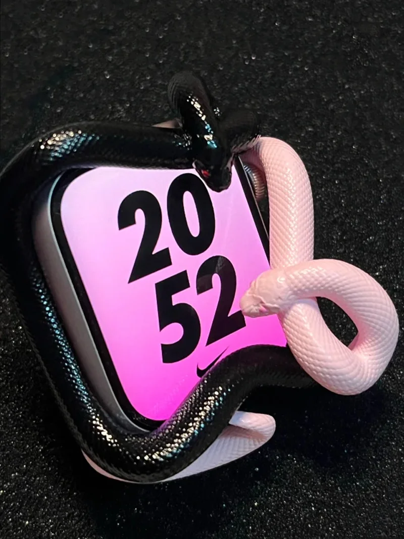 Корпус для часов из змеиного материала, корпус для часов с 3D-печатью, уникальный дизайн, совместимый с Apple Watch 40 мм/41 мм/42 мм/44 мм/45 мм
Корпус для часов из змеиного материала, корпус для часов с 3D-печатью, уникальный дизайн, совместимый с Apple Watch 40 мм/41 мм/42 мм/44 мм/45 мм