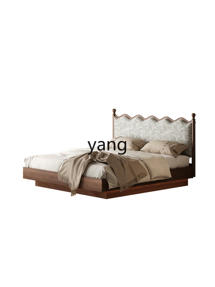 LMM French retro solid wood storage bed antique small apartment bedroom modern simple box bed
LMM French retro solid wood storage bed antique small apartment bedroom modern simple box bed