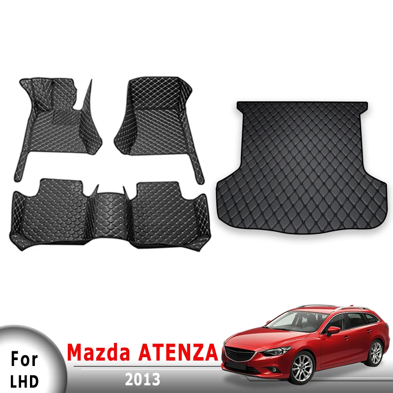 Автомобильные коврики, ковры в багажник для Mazda ATENZA 2013, чехлы на заказ, продукты, аксессуары для салона автомобиля, подушечки для ног, водонепроницаемые педали
Автомобильные коврики, ковры в багажник для Mazda ATENZA 2013, чехлы на заказ, продукты, аксессуары для салона автомобиля, подушечки для ног, водонепроницаемые педали