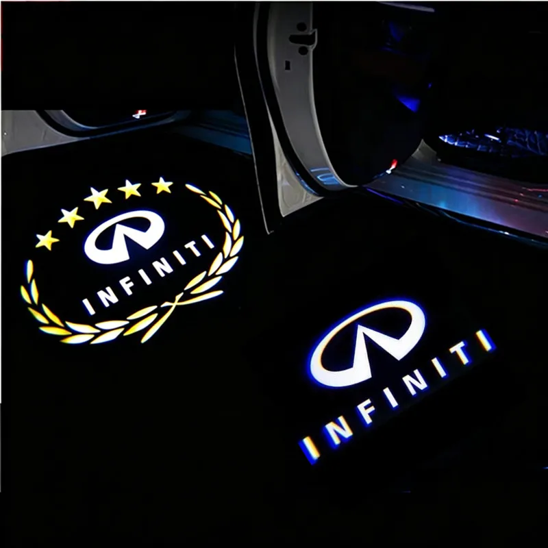2Pcs LED Car Door Welcome Light Logo Laser Projector Lamps for Infiniti Fx35 Q50 QX60 QX50 Q59 Q70 Q30 G37 G35 Ghost Shadow Lamp
2Pcs LED Car Door Welcome Light Logo Laser Projector Lamps for Infiniti Fx35 Q50 QX60 QX50 Q59 Q70 Q30 G37 G35 Ghost Shadow Lamp