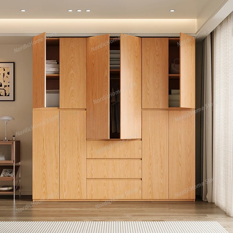 High-end Combination Wardrobes Modern Simple Household Bedroom Living Room Cabinets Oak Chinese Style Furniture Taquilla JT40W
High-end Combination Wardrobes Modern Simple Household Bedroom Living Room Cabinets Oak Chinese Style Furniture Taquilla JT40W