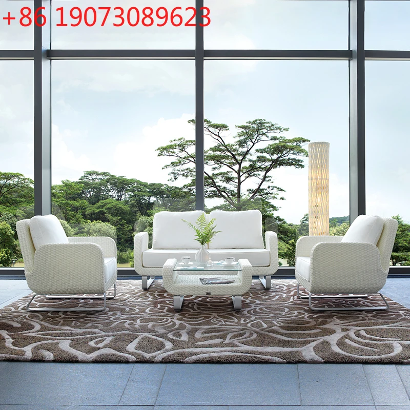 Nordic Light Роскошный стиль Открытый диван из ротанга Простой отдых
Nordic Light Роскошный стиль Открытый диван из ротанга Простой отдых