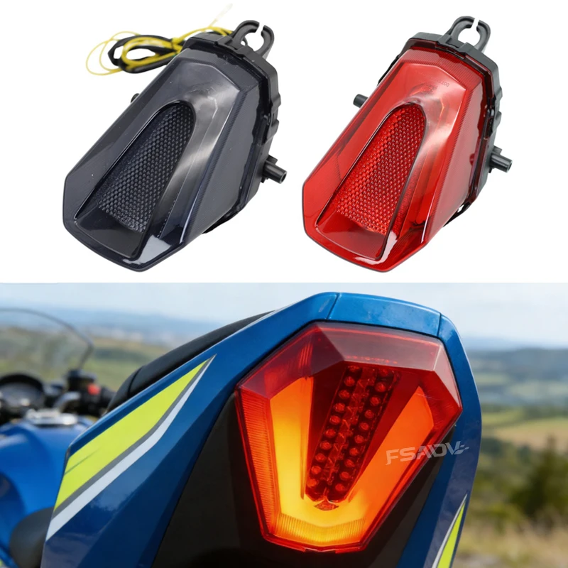 Fit For Suzuki GSX-R1000 Motorcycle Rear Brake Tail Run Light Taillight GSXR1000 GSXR 1000 2017-2022 2023 2024 LED Tail Lamp
Fit For Suzuki GSX-R1000 Motorcycle Rear Brake Tail Run Light Taillight GSXR1000 GSXR 1000 2017-2022 2023 2024 LED Tail Lamp