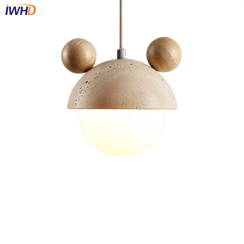 IWHD Wire Adjustable LED Pendant Light Fixtures Children's Room Balcony Yellow Travertine Modern Hanging Lights Pendelleuchte
IWHD Wire Adjustable LED Pendant Light Fixtures Children's Room Balcony Yellow Travertine Modern Hanging Lights Pendelleuchte