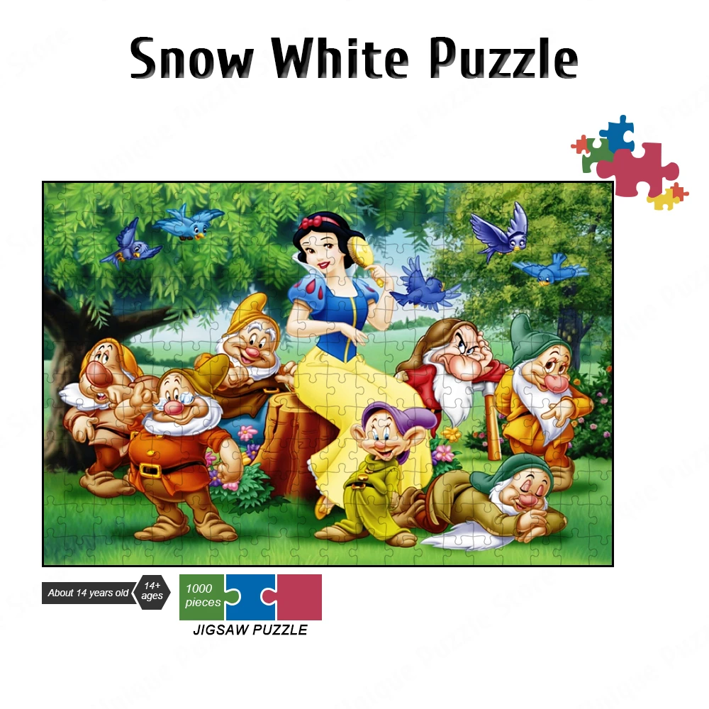 Disney Princess Jigsaw Puzzles Snow White Board Games Disney Cartoon Toys Hobbies for Children Restless Games Puzzles for Adults
Disney Princess Jigsaw Puzzles Snow White Board Games Disney Cartoon Toys Hobbies for Children Restless Games Puzzles for Adults