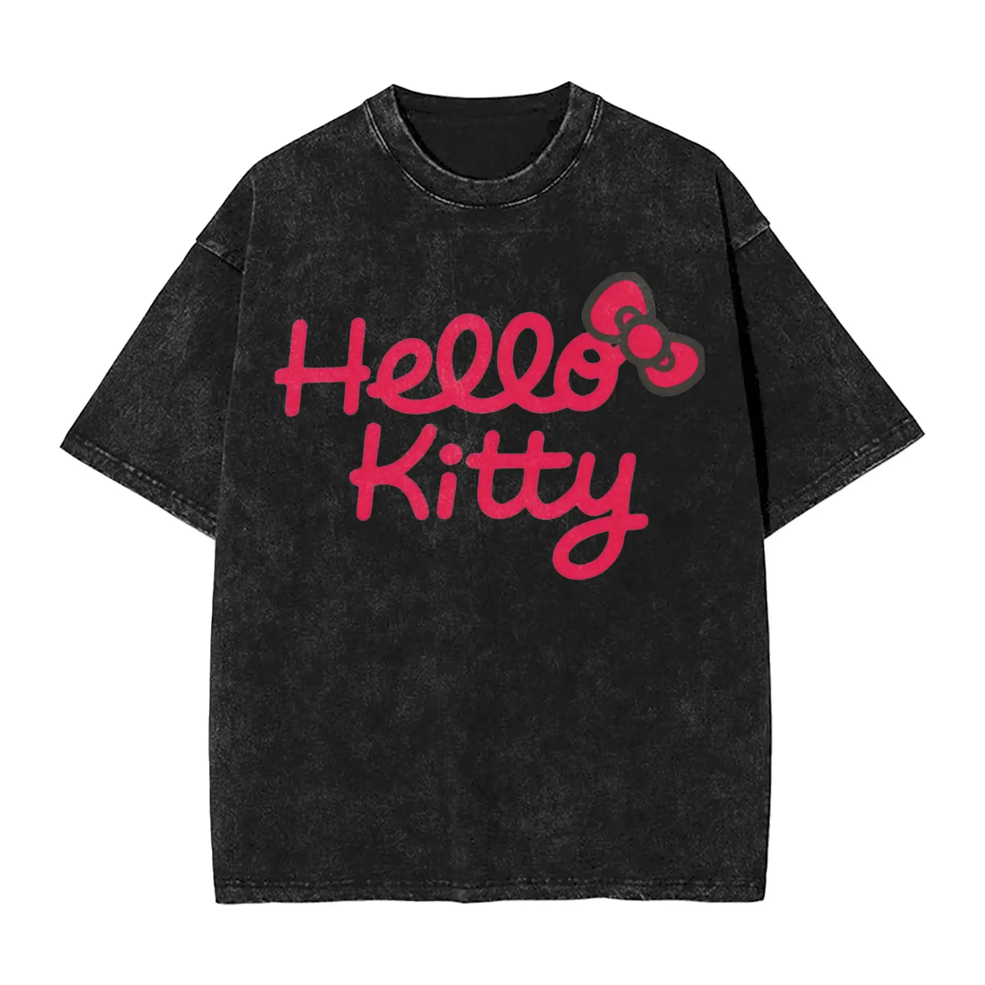 Hello Kitty cat Outfit Washed T Shirt Men Women Streetwear Hip Hop T-Shirts Graphic Tees Short Sleeve
Hello Kitty cat Outfit Washed T Shirt Men Women Streetwear Hip Hop T-Shirts Graphic Tees Short Sleeve