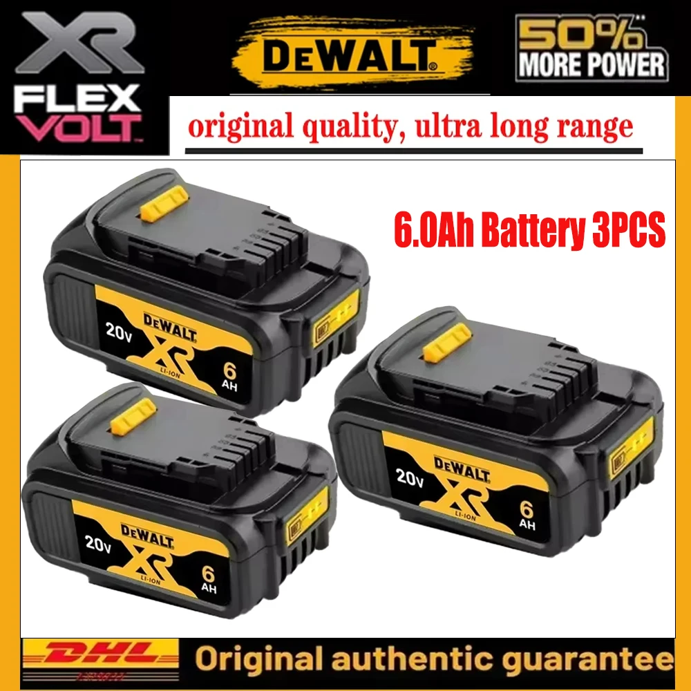 NEW 100% Original-DEWALT battery 20V,6AH,rechargeable lithium-ion battery,DEWALT,DCB115,DCB118,fast charging,DEWALT tool battery
NEW 100% Original-DEWALT battery 20V,6AH,rechargeable lithium-ion battery,DEWALT,DCB115,DCB118,fast charging,DEWALT tool battery