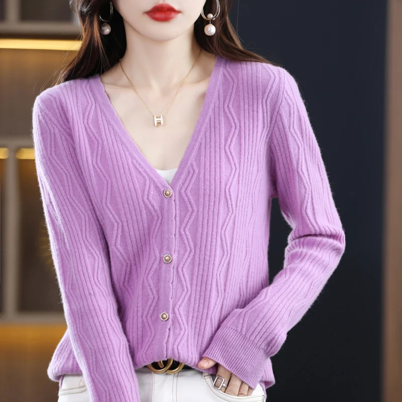 wool cardigans twisted for women 280g Cardigan Knitted tops Women's cardigan sweater korean fashion 100% Pure Wool 2022 New Sale
wool cardigans twisted for women 280g Cardigan Knitted tops Women's cardigan sweater korean fashion 100% Pure Wool 2022 New Sale