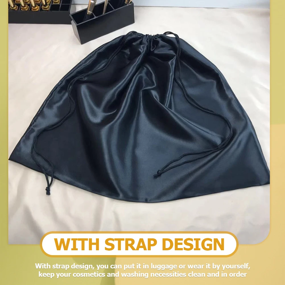 6pcs Drawstring Storage Pouch Cosmetics Toiletry Bag Multi-Use Makeup Organizer Portable For Travel School Office Black
6pcs Drawstring Storage Pouch Cosmetics Toiletry Bag Multi-Use Makeup Organizer Portable For Travel School Office Black