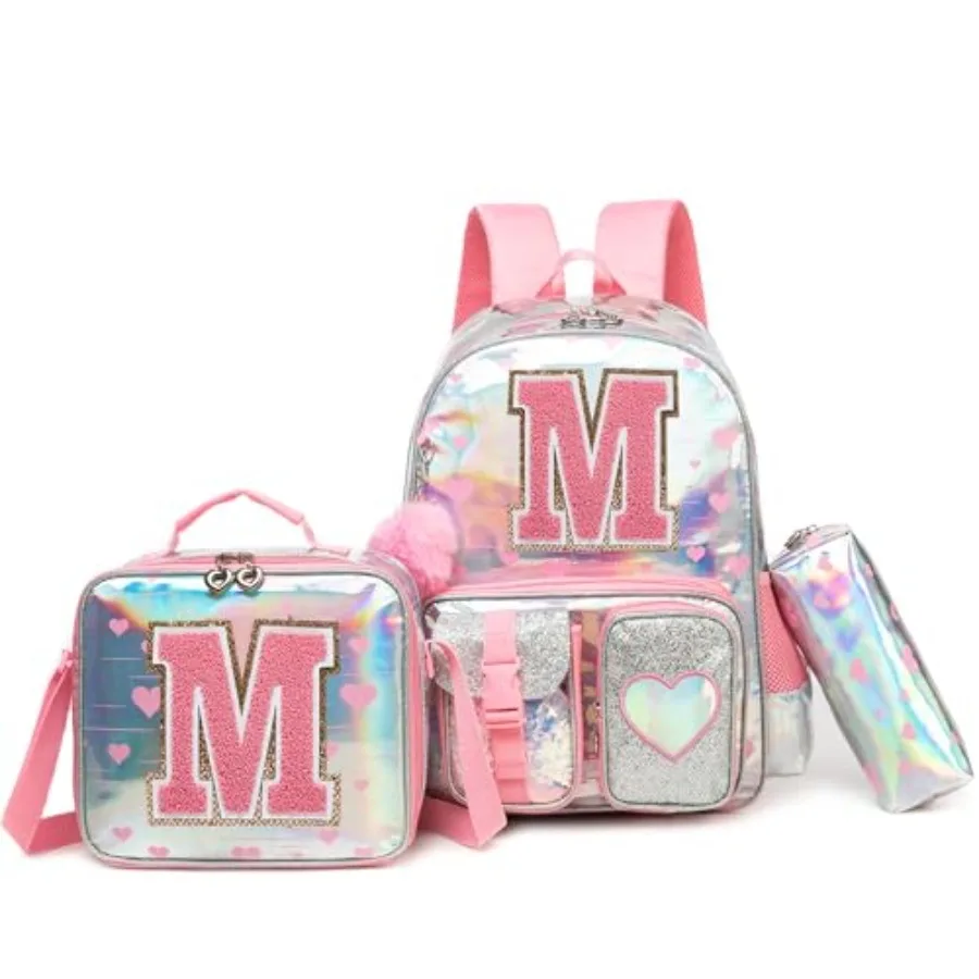 Backpack for Girls Backpacks with Lunch Box Pencil Case for Elementary Student School Travel Bag for Girls Ages 6-8 Years Old P
Backpack for Girls Backpacks with Lunch Box Pencil Case for Elementary Student School Travel Bag for Girls Ages 6-8 Years Old P