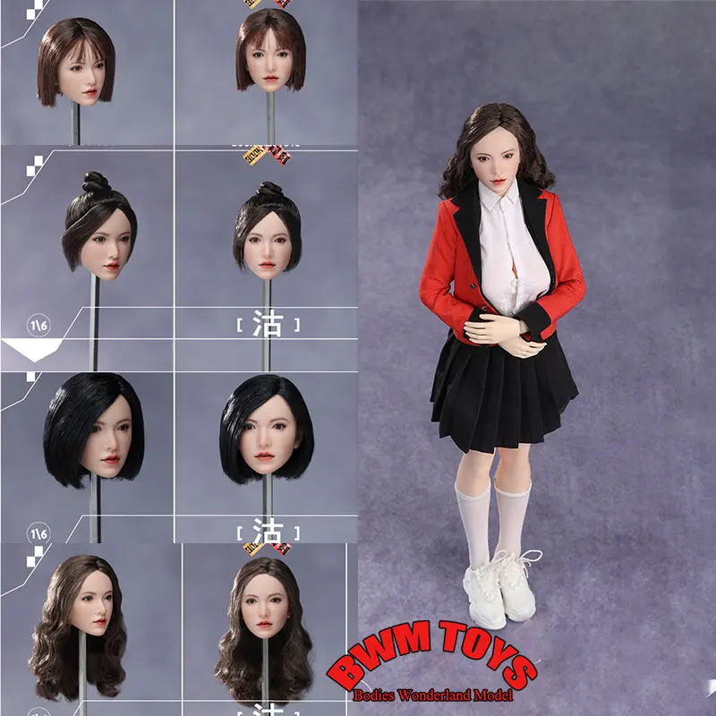 In Stock BOOK MEN TOYS BM02 1/6 Scale Female Soldier Gu Movable Eye Head For 12inch TBL Action Figure Doll
In Stock BOOK MEN TOYS BM02 1/6 Scale Female Soldier Gu Movable Eye Head For 12inch TBL Action Figure Doll