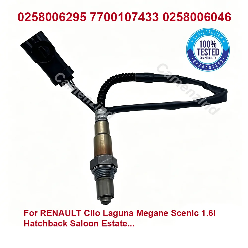 New Oxygen Sensor 0258006295 7700107433 0258006046 0258986615 For RENAULT Clio Laguna Megane Scenic 1.6i Hatchback Saloon Estate
New Oxygen Sensor 0258006295 7700107433 0258006046 0258986615 For RENAULT Clio Laguna Megane Scenic 1.6i Hatchback Saloon Estate