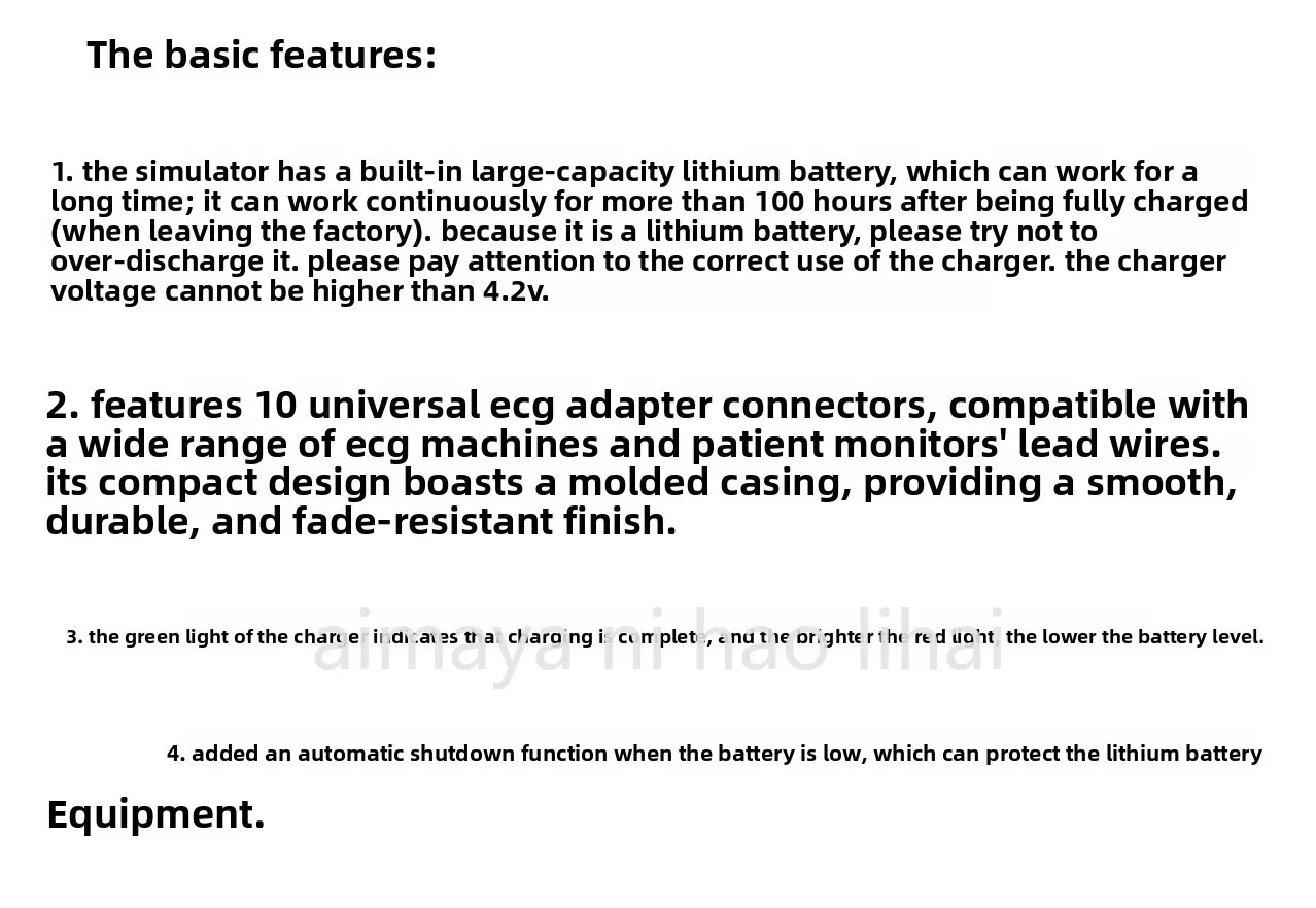 SKX-2000D ECG Signal Generator Emulator Medical Signal Simulator for Healthcare Equipment Testing And Research
SKX-2000D ECG Signal Generator Emulator Medical Signal Simulator for Healthcare Equipment Testing And Research