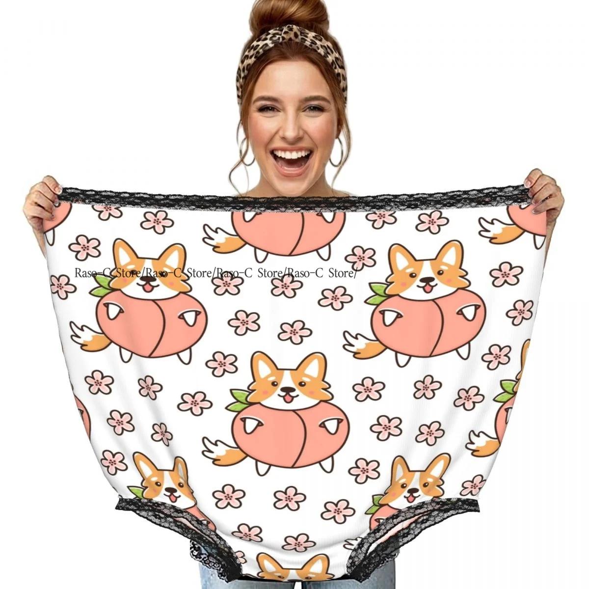 Funny Gag Granny Underwear Dog Welsh Corgi In Peach With Flowers Surprise Gift
Funny Gag Granny Underwear Dog Welsh Corgi In Peach With Flowers Surprise Gift