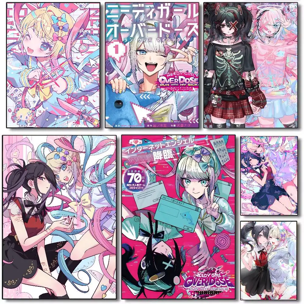 Needy Girl Overdose Unframed Canvas Print Ame-chan P-Chan Game Art Wall Decor for Bedroom Dorm Living Room Game Room and Home
Needy Girl Overdose Unframed Canvas Print Ame-chan P-Chan Game Art Wall Decor for Bedroom Dorm Living Room Game Room and Home