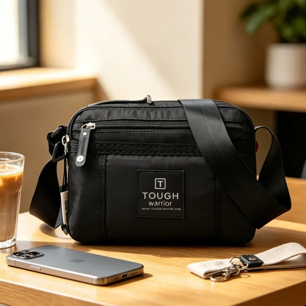 Leisure Travel Men's Diagonal Bag Outdoor All-match Shoulder Bag Waterproof Nylon Shoulder Bag Multifunctional Men's Bag
Leisure Travel Men's Diagonal Bag Outdoor All-match Shoulder Bag Waterproof Nylon Shoulder Bag Multifunctional Men's Bag