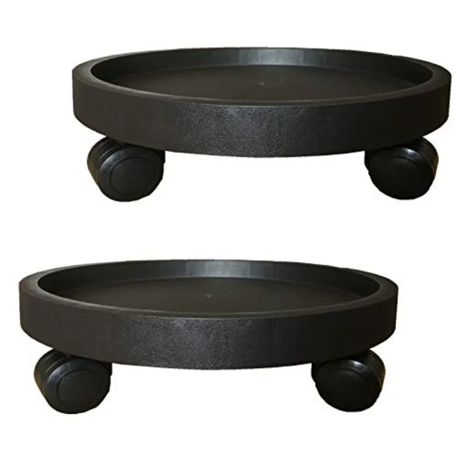 2 Pack of 14 Inch Heavy Duty Plant Caddy with Wheels, Rolling Plant Stand Pot Trolley, Wheeled Planter Saucer Tray, Potted Flow
2 Pack of 14 Inch Heavy Duty Plant Caddy with Wheels, Rolling Plant Stand Pot Trolley, Wheeled Planter Saucer Tray, Potted Flow