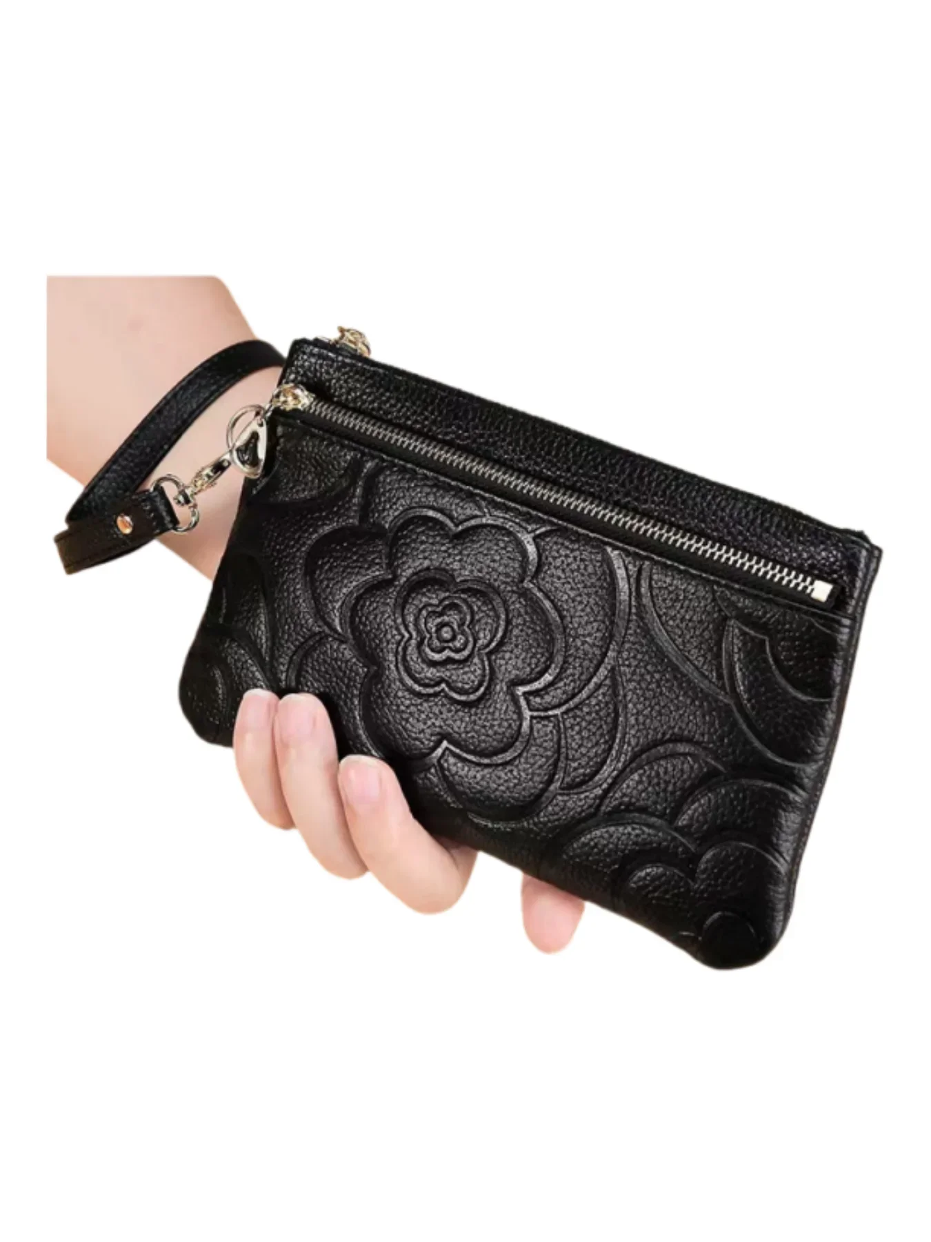 Classic Fashion Top Layer Cowhide Clutch Bag Wallet Mobile Phone Case Lipstick Coin Storage Pouch Handbag Organizer
Classic Fashion Top Layer Cowhide Clutch Bag Wallet Mobile Phone Case Lipstick Coin Storage Pouch Handbag Organizer