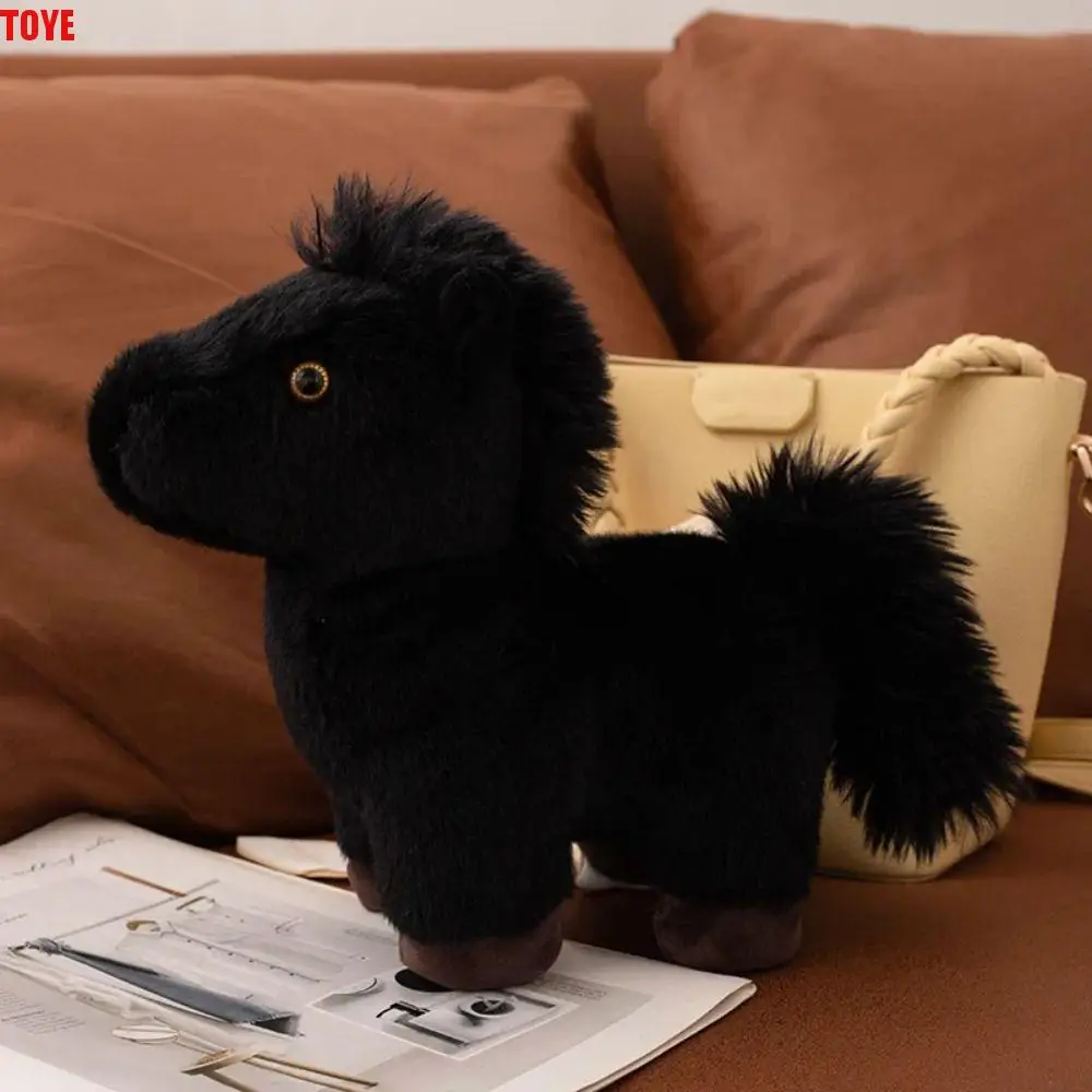Simulation Foal Plush Doll Stuffed Tail Long Mane Horse Plush Keychain Lovely PP Cotton Cartoon Horse Stuffed Toy Easter Gifts
Simulation Foal Plush Doll Stuffed Tail Long Mane Horse Plush Keychain Lovely PP Cotton Cartoon Horse Stuffed Toy Easter Gifts