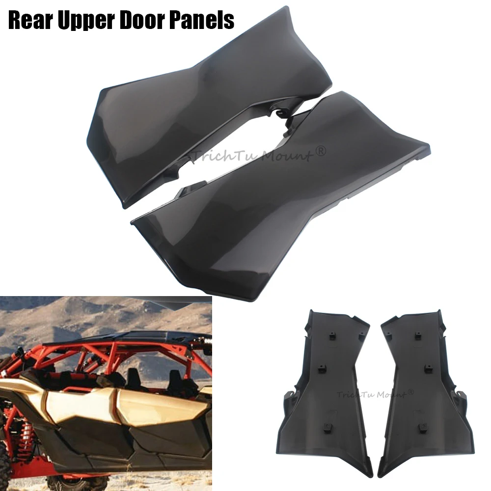 Комплект черных задних панелей UTV, совместимый с Can-Am Maverick X3 MAX STD XDS XRS 4x4 Turbo TURBO RR DS 4Doors, аксессуары ABS
Комплект черных задних панелей UTV, совместимый с Can-Am Maverick X3 MAX STD XDS XRS 4x4 Turbo TURBO RR DS 4Doors, аксессуары ABS