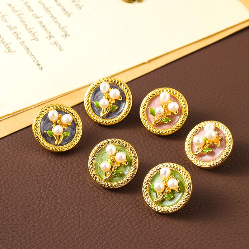 New Innovative Chinese Oil Painting Enamel Earrings High-end Niche Freshwater Pearl Stud Earrings Ethnic Style Christmas Jewelry
New Innovative Chinese Oil Painting Enamel Earrings High-end Niche Freshwater Pearl Stud Earrings Ethnic Style Christmas Jewelry