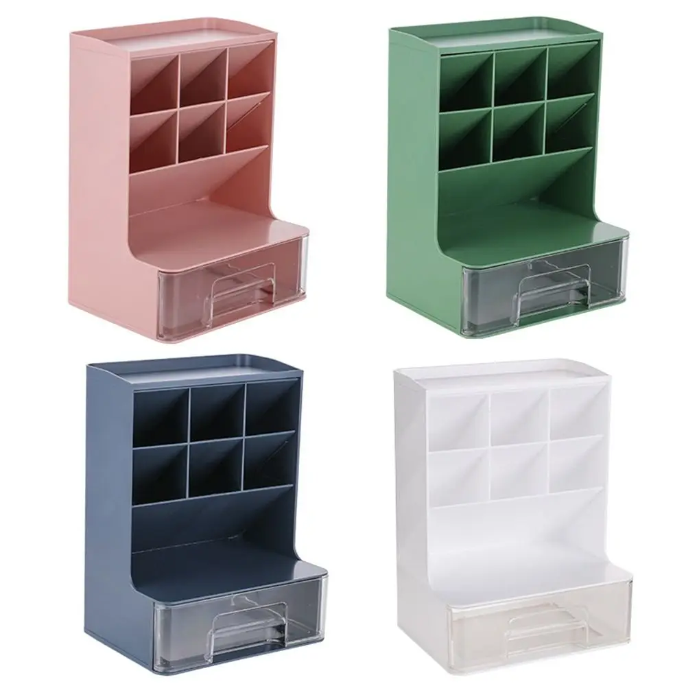 6-Grid Desktop Storage Drawers Oblique Insertion Drawer Cosmetics Storage Box Large Capacity Stackable Design Oblique Pen Holder
6-Grid Desktop Storage Drawers Oblique Insertion Drawer Cosmetics Storage Box Large Capacity Stackable Design Oblique Pen Holder