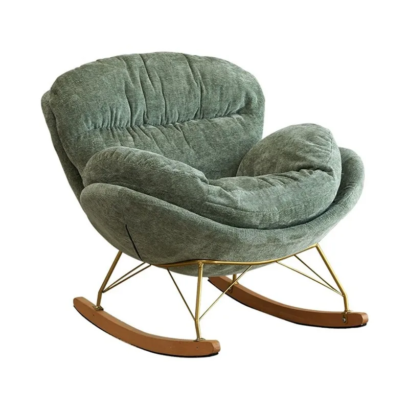 Легкое роскошное одноместное кресло-качалка, диван для отдыха, гостиной, бархатное ленивое кресло-качалка
Легкое роскошное одноместное кресло-качалка, диван для отдыха, гостиной, бархатное ленивое кресло-качалка