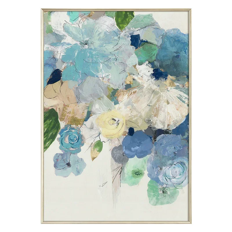 Modern simple French living room decorative American light luxury entrance restaurant hanging painting high-end pure hand-paint
Modern simple French living room decorative American light luxury entrance restaurant hanging painting high-end pure hand-paint