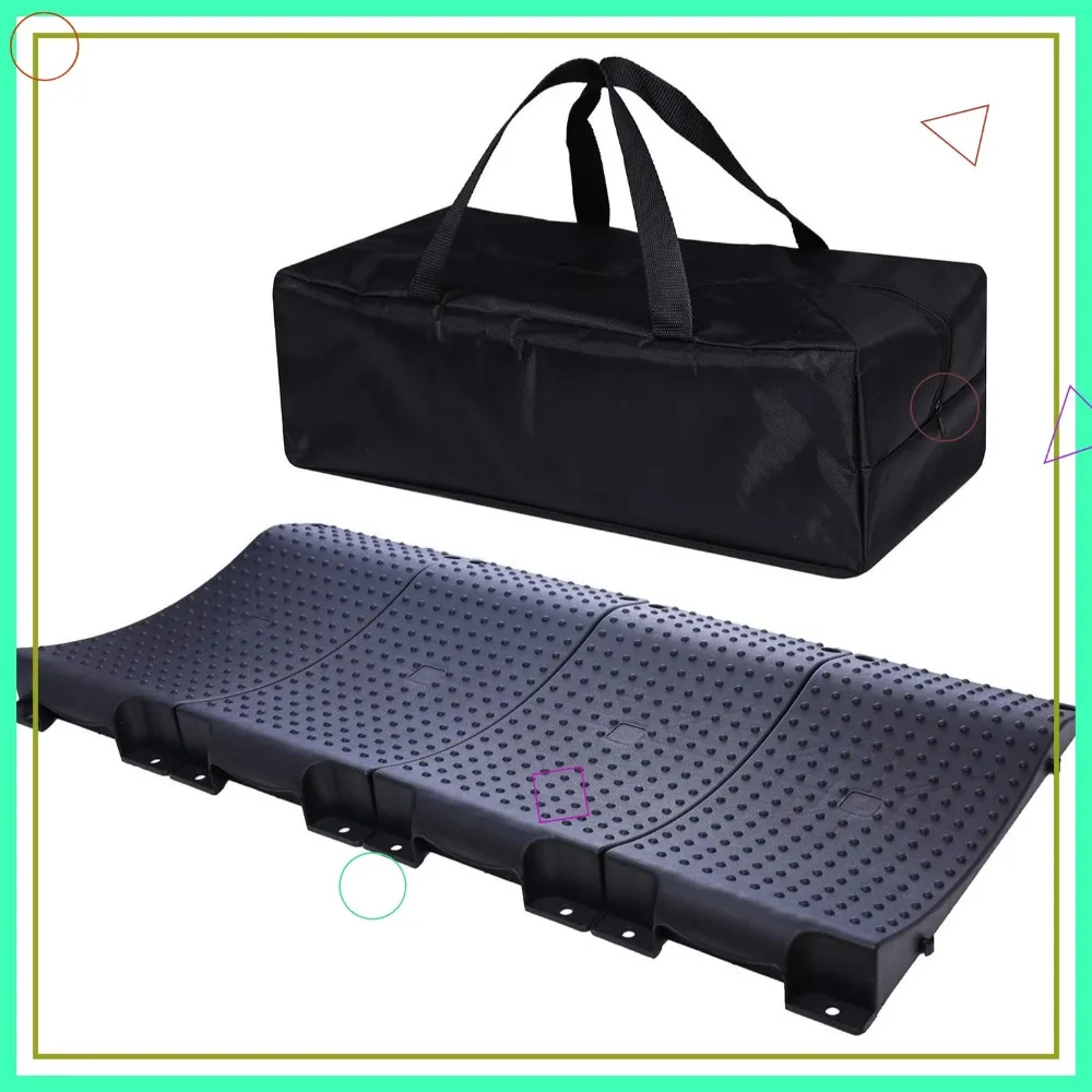 Anti-Slip Tire Ramps for Storage - Prevent Flat Spots, Durable Design with Carrying Bag, 4-Pack Black
Anti-Slip Tire Ramps for Storage - Prevent Flat Spots, Durable Design with Carrying Bag, 4-Pack Black