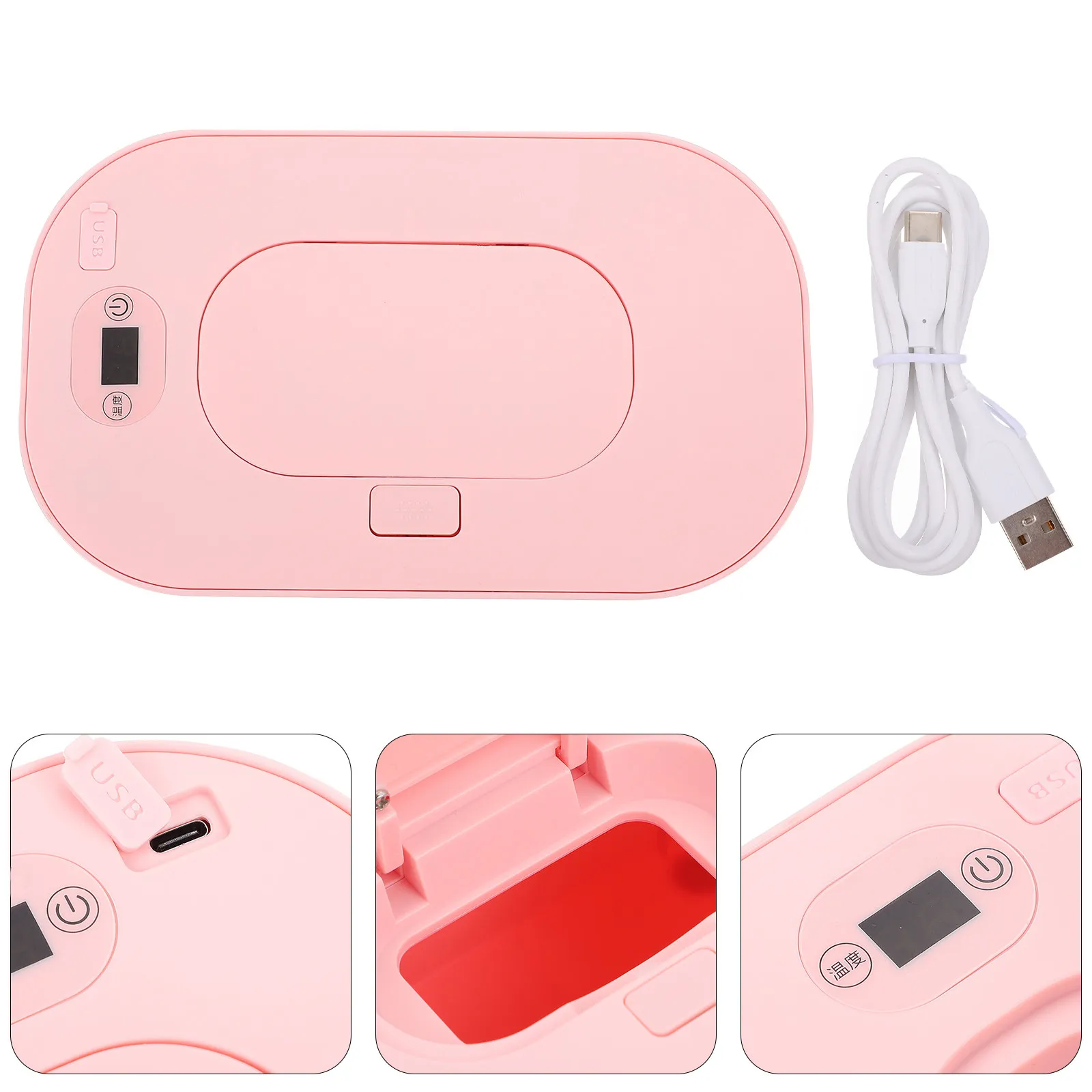 Baby Wipe Warmer Wet Tissue Heating Box ABS PP Material Low Adjustable Temperature Diaper Wipe Warmer Baby Wet
Baby Wipe Warmer Wet Tissue Heating Box ABS PP Material Low Adjustable Temperature Diaper Wipe Warmer Baby Wet
