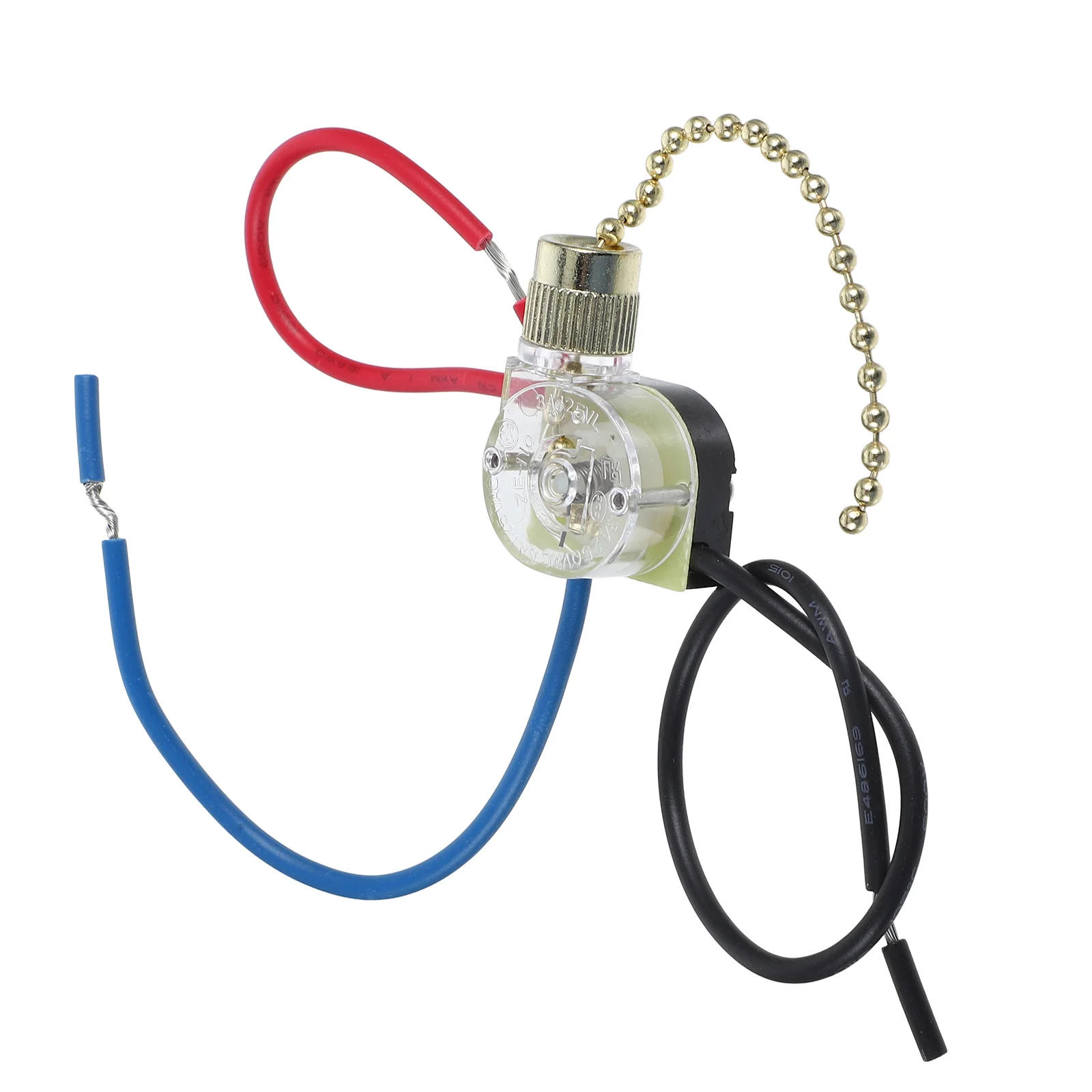 Ceiling Fan Pull Chain Switch Replacement Easy Install Wall Light Floor Lamp Table Lamp String Light Fixture Controller