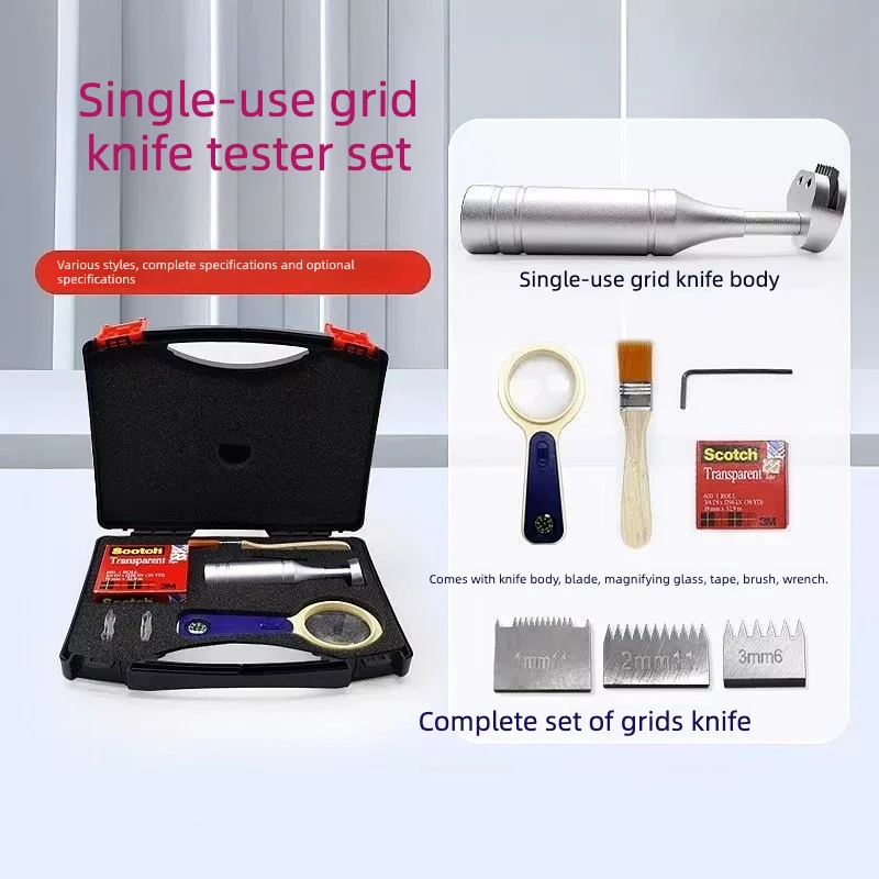 Adhesion Tester, Film Scratch Head Paint Tester Tool Set Q FH-A
Adhesion Tester, Film Scratch Head Paint Tester Tool Set Q FH-A