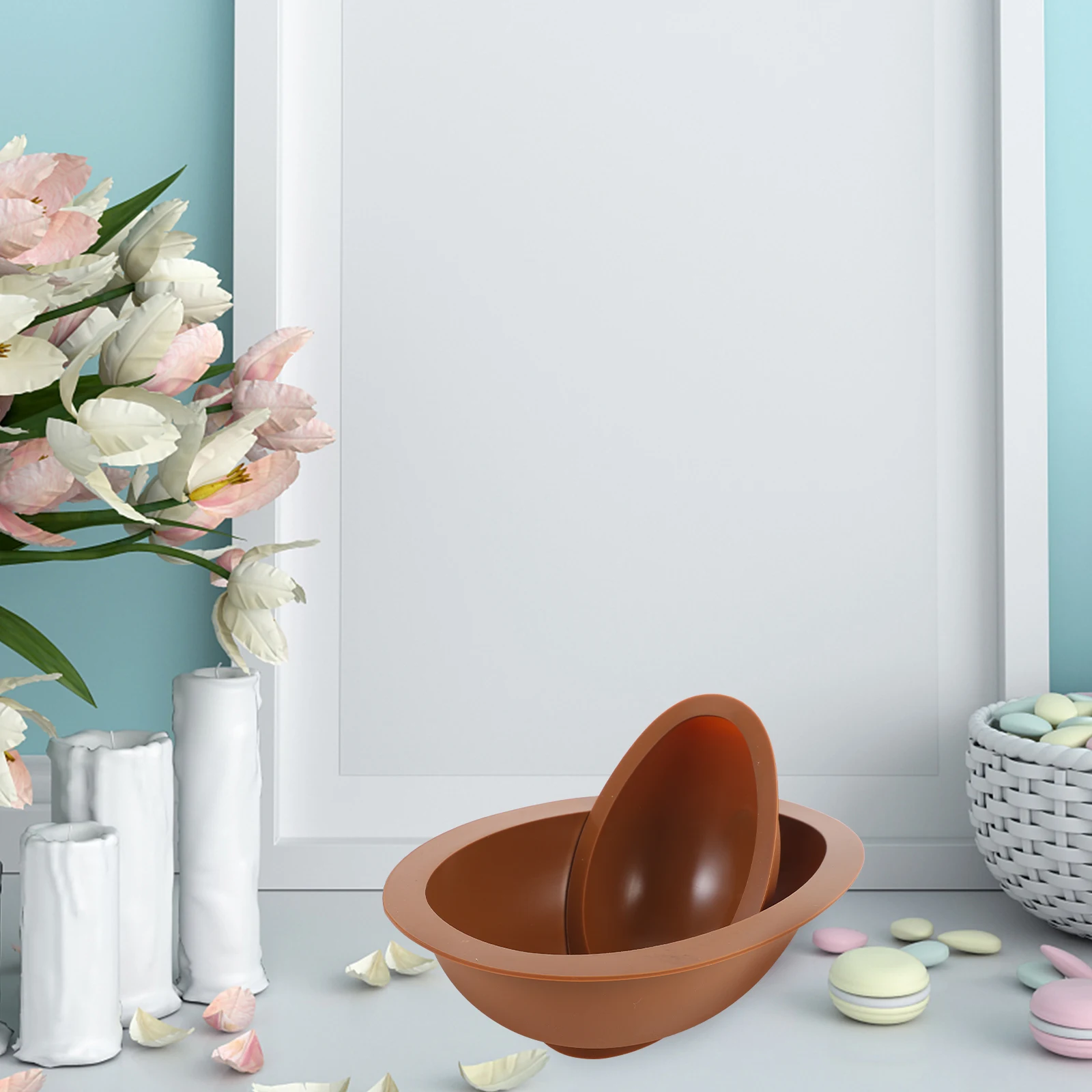 1 set Chocolate Silicone Easter Egg Cake Baking Candy Tools Large Small Eggs Hammer Easter Molds Safe Storage Clean
1 set Chocolate Silicone Easter Egg Cake Baking Candy Tools Large Small Eggs Hammer Easter Molds Safe Storage Clean