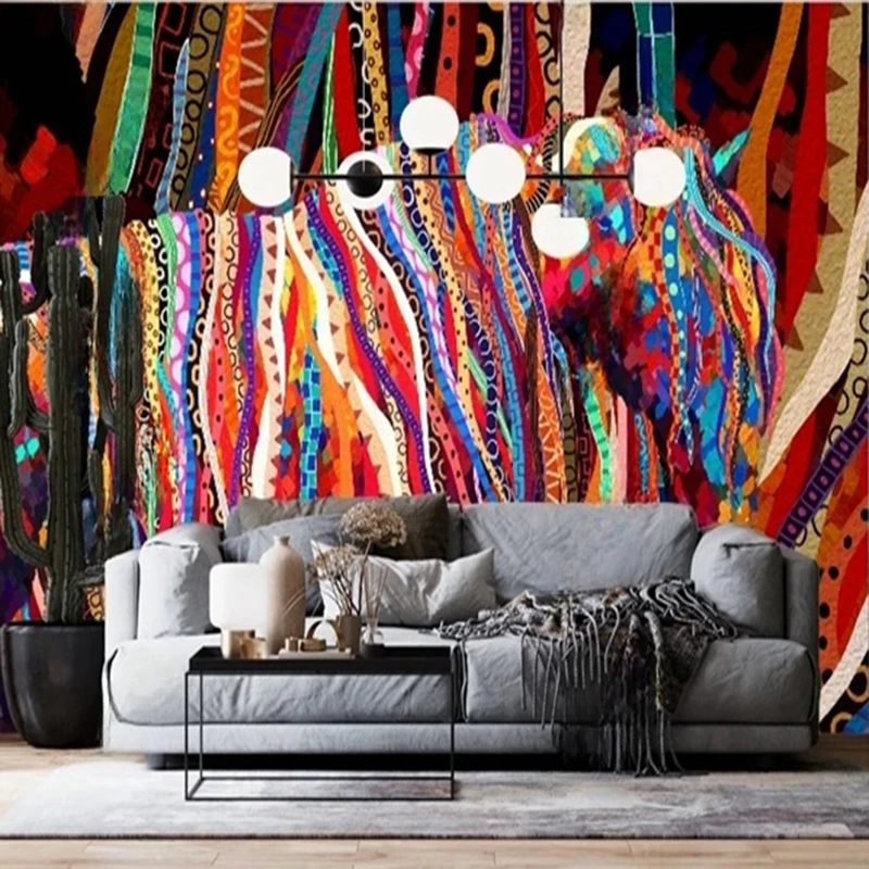 Custom Murals Modern Abstract Geometric 3D Textured Wallpaper Oil Painting Hand-Painted Wall Designs for Interiors Wall Covering
Custom Murals Modern Abstract Geometric 3D Textured Wallpaper Oil Painting Hand-Painted Wall Designs for Interiors Wall Covering