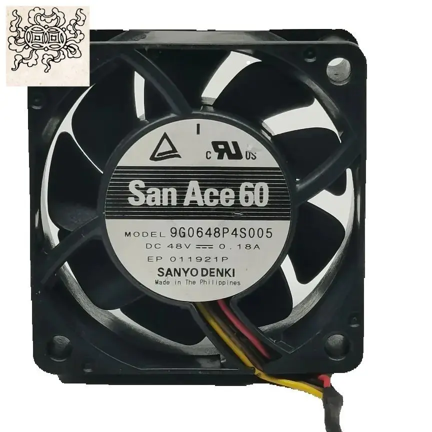 Ltsf For Sanyo Denki 9G0648P4S005 DC 48V 0.18A 60x60x25mm 4-Wire Server Cooling Fan
Ltsf For Sanyo Denki 9G0648P4S005 DC 48V 0.18A 60x60x25mm 4-Wire Server Cooling Fan