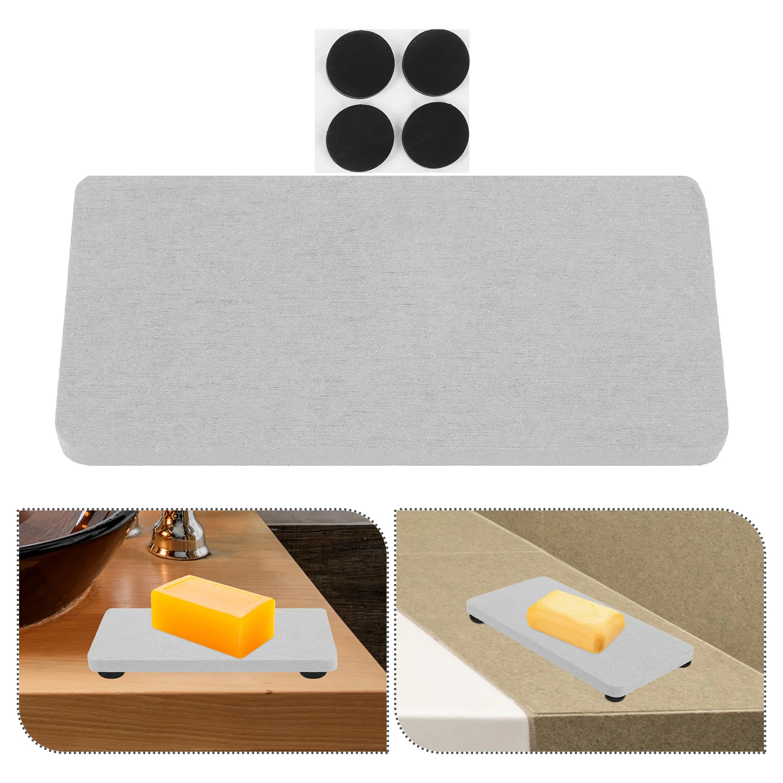 Sink Countertop Rectangle Diatomite Coaster Absorbent Soap Holder Cup Mat Bathroom Quick Dry Pad Countertop Absorbent Mats
Sink Countertop Rectangle Diatomite Coaster Absorbent Soap Holder Cup Mat Bathroom Quick Dry Pad Countertop Absorbent Mats