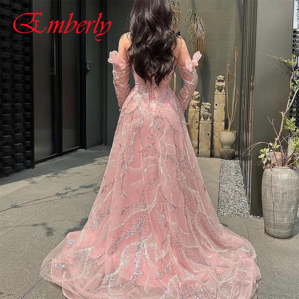 Customized Strapless Detachable Sleeve Mermaid Evening Dress Side Slit Sexy Party Dresses Delicate Special Occasion Gown
Customized Strapless Detachable Sleeve Mermaid Evening Dress Side Slit Sexy Party Dresses Delicate Special Occasion Gown