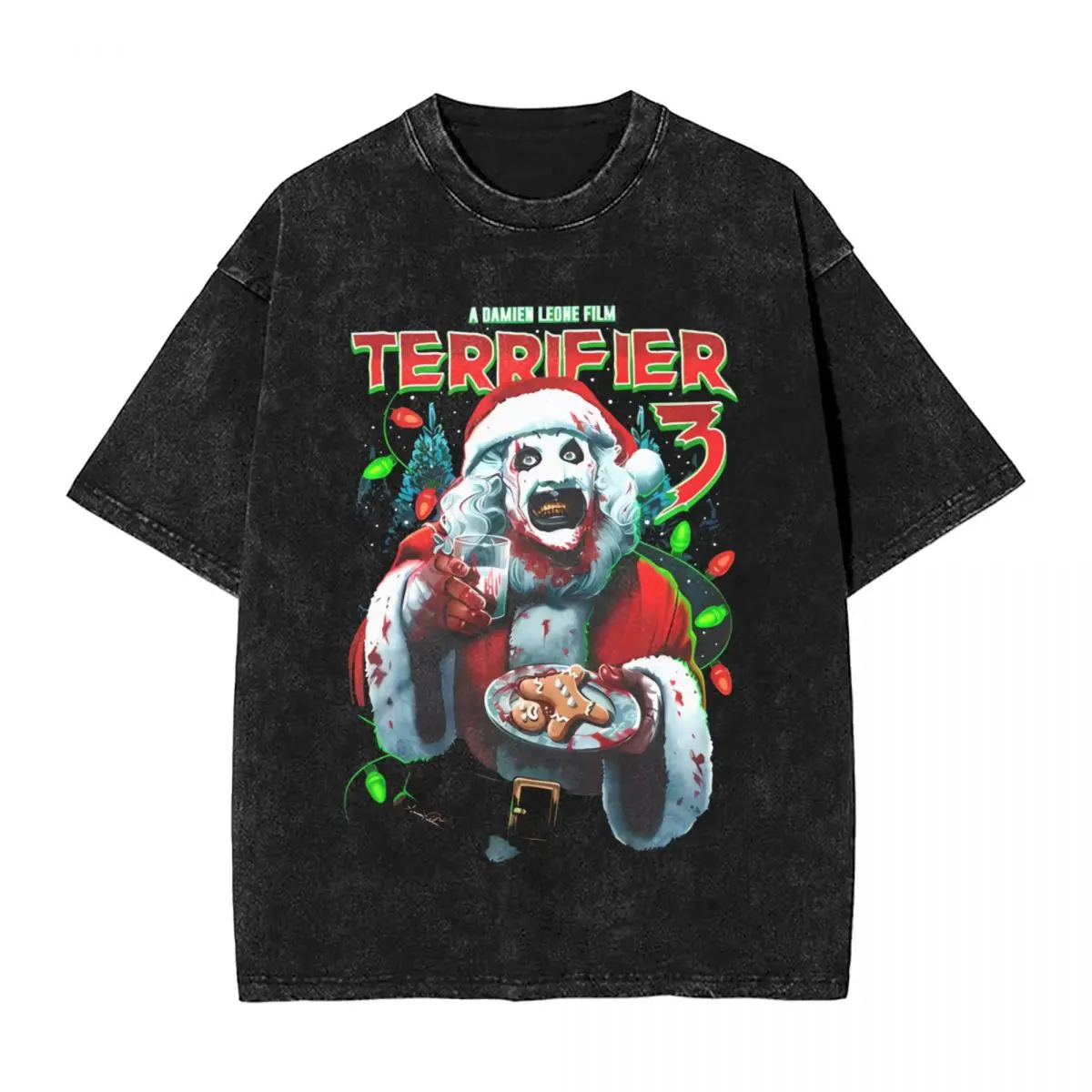 Harajuku 100% Cotton Oversized Tshirt,Men Short Sleeve Tees,Terrifier Horror Movie Halloween Summer Loose Washed Tops T-Shirt
Harajuku 100% Cotton Oversized Tshirt,Men Short Sleeve Tees,Terrifier Horror Movie Halloween Summer Loose Washed Tops T-Shirt