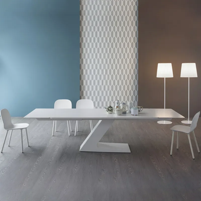 Nordic designer solid wood desk white conference table personalized dining table simple modern creative computer table
Nordic designer solid wood desk white conference table personalized dining table simple modern creative computer table